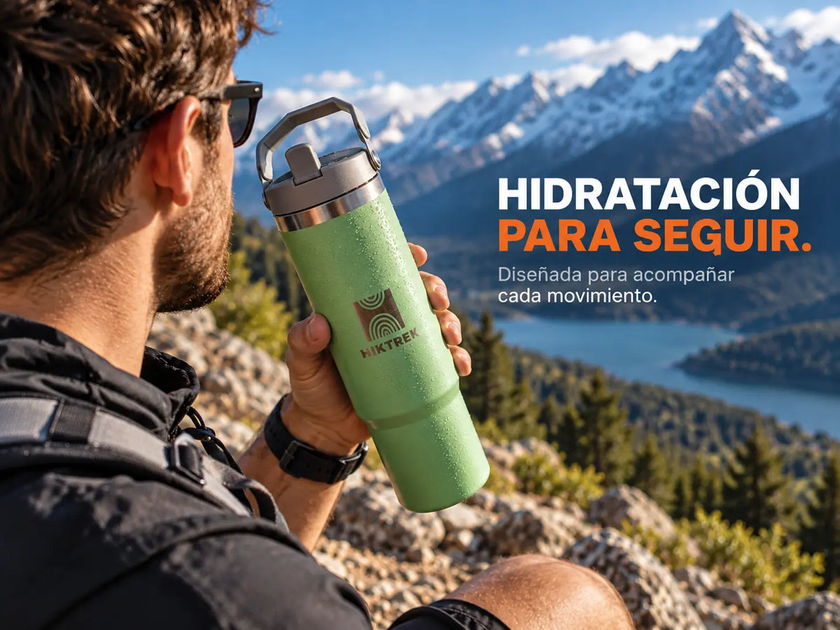 Botella Térmica Hiktrek 900ml de Acero Inoxidable