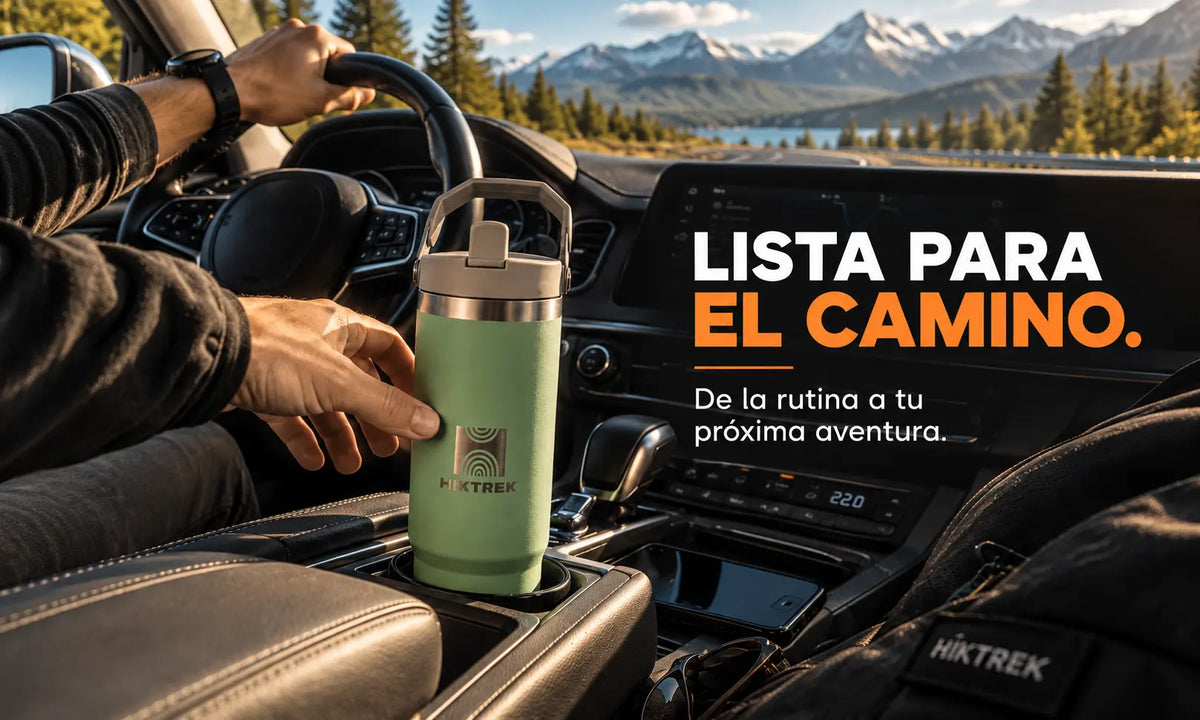 Botella Térmica Hiktrek 900ml de Acero Inoxidable