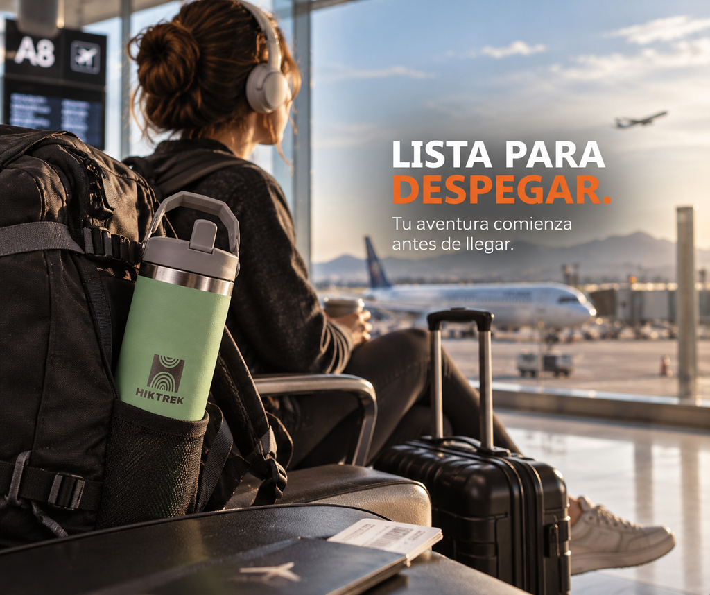 Botella Térmica Hiktrek 900ml de Acero Inoxidable